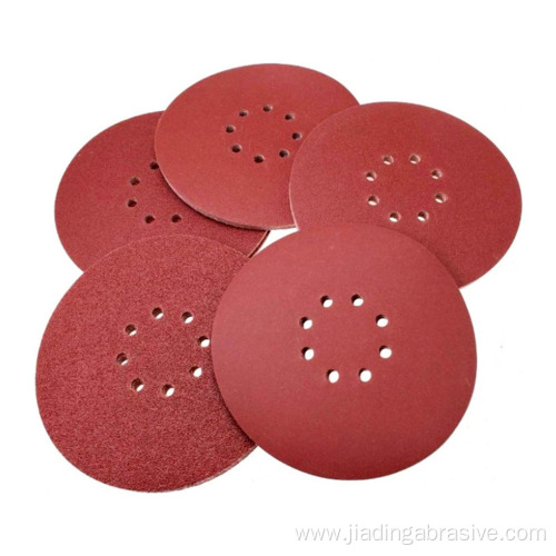 225mm 10 hole sandpaper disc orbital sander disk